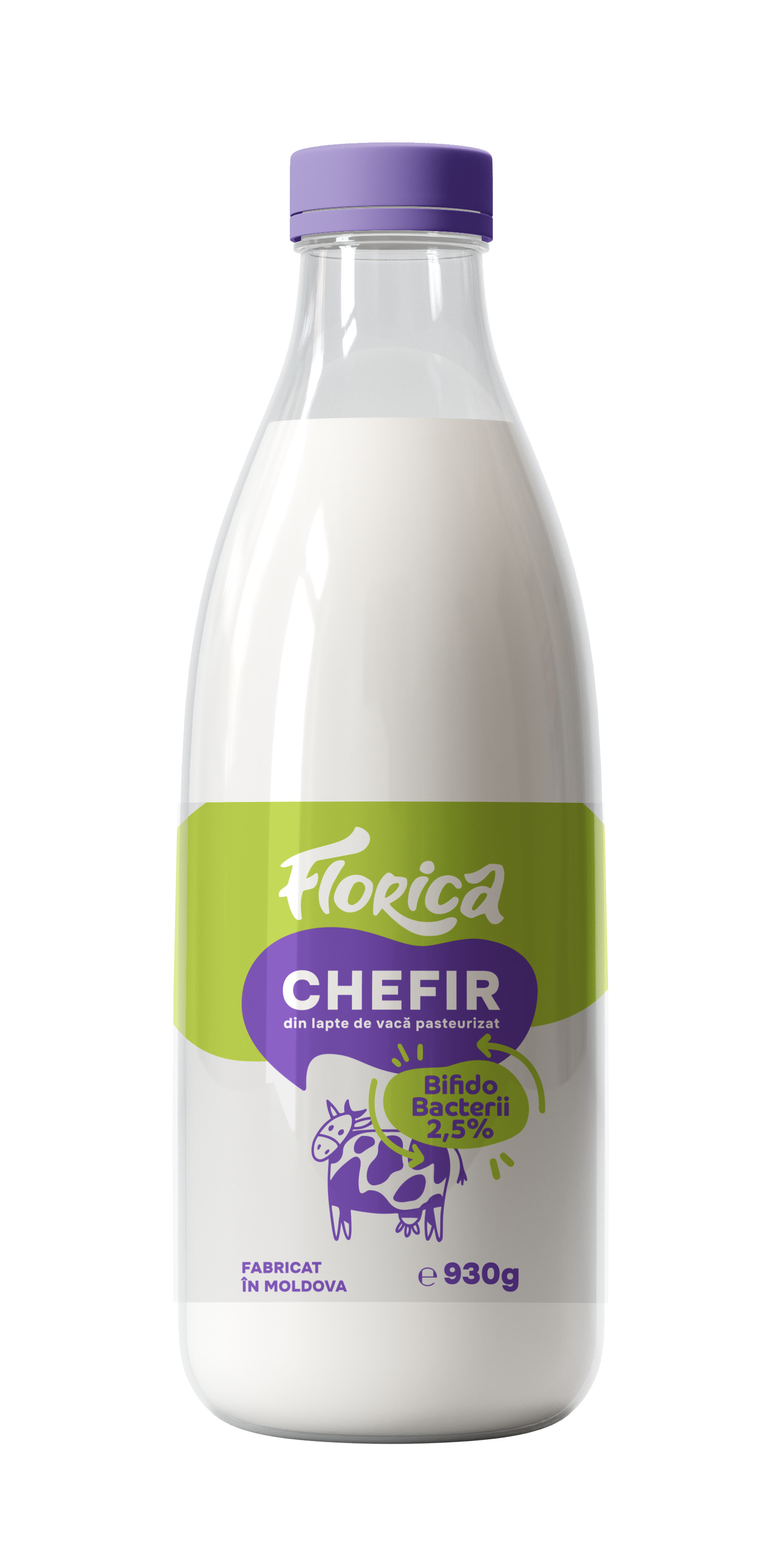 Chefir cu bifidobacterii 2.5% 930ml